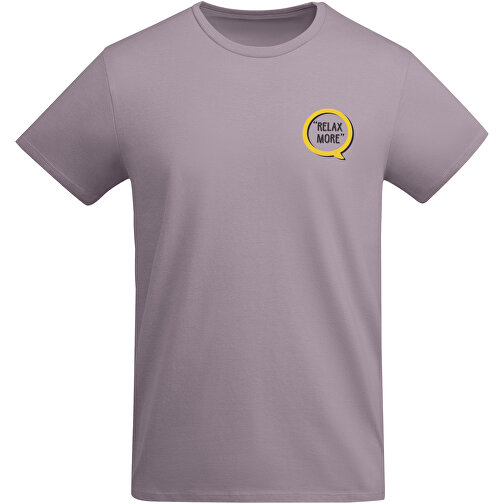 Breda T-Shirt Für Herren , flieder, Single jersey Strick 100% Bio Baumwolle, 175 g/m2, L, , Bild 2