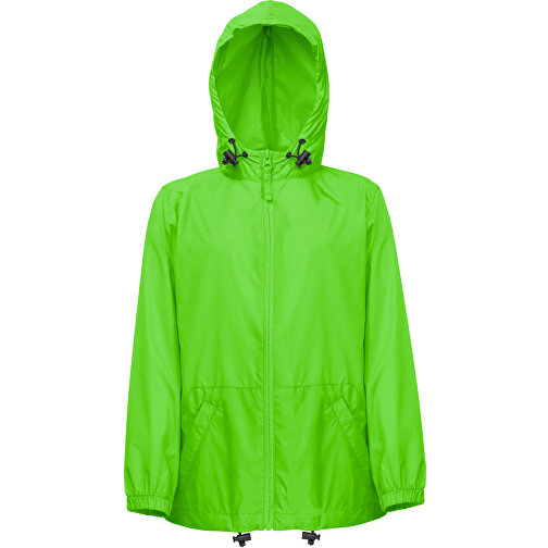 THC DUBLINERS KIDS. Windjacke (Unisex) , limette, Recyceltes Nylon, 6, , Bild 4