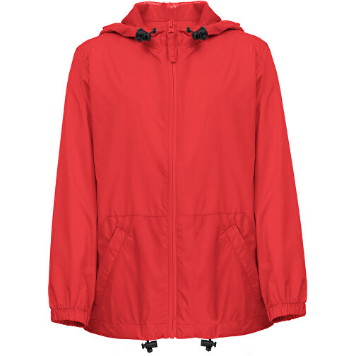 THC DUBLINERS KIDS. Windjacke (Unisex) , rot, Recyceltes Nylon, 8, , Bild 1