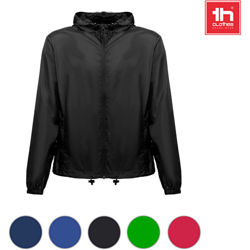 THC DUBLINERS. Windjacke (Unisex) , königsblau, Recyceltes Nylon, S, , Bild 5