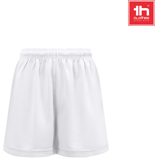 THC MATCH WH. Sport-Shorts Für Erwachsene , weiss, Recyceltes Polyester, S, , Bild 4