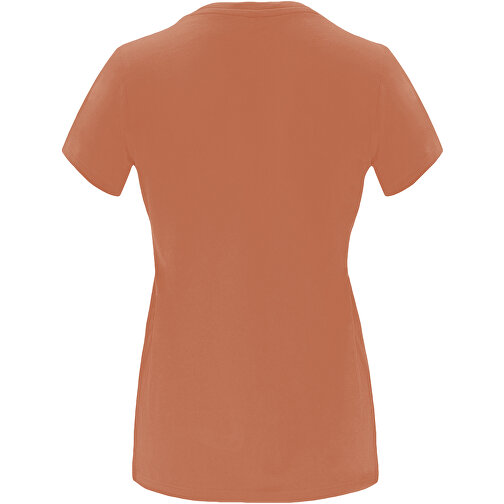 Capri T-Shirt Für Damen , greek orange, Single jersey Strick 100% Baumwolle, 170 g/m2, 3XL, , Bild 3