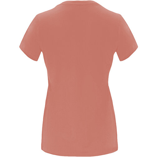 Capri T-Shirt Für Damen , clay orange, Single jersey Strick 100% Baumwolle, 170 g/m2, XL, , Bild 3