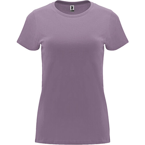 Capri T-Shirt Für Damen , flieder, Single jersey Strick 100% Baumwolle, 170 g/m2, 3XL, , Bild 1