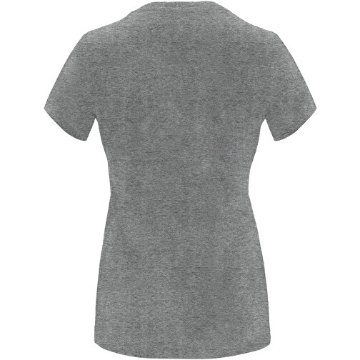 Capri T-Shirt Für Damen , marl grey, Single jersey Strick 85% Baumwolle, 15% Viskose, 170 g/m2, XL, , Bild 3