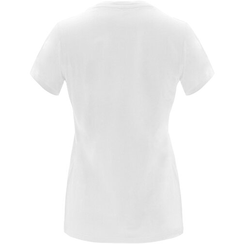 Capri T-Shirt Für Damen , weiss, Single jersey Strick 100% Baumwolle, 170 g/m2, XL, , Bild 3