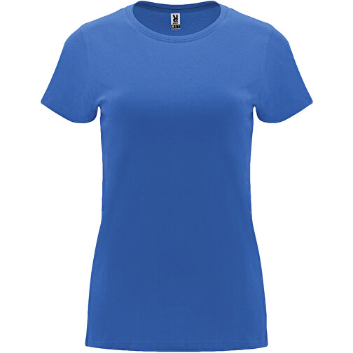 Capri T-Shirt Für Damen , riviera blue, Single jersey Strick 100% Baumwolle, 170 g/m2, XL, , Bild 1