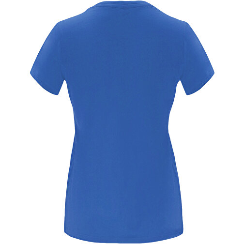 Capri T-Shirt Für Damen , riviera blue, Single jersey Strick 100% Baumwolle, 170 g/m2, M, , Bild 3