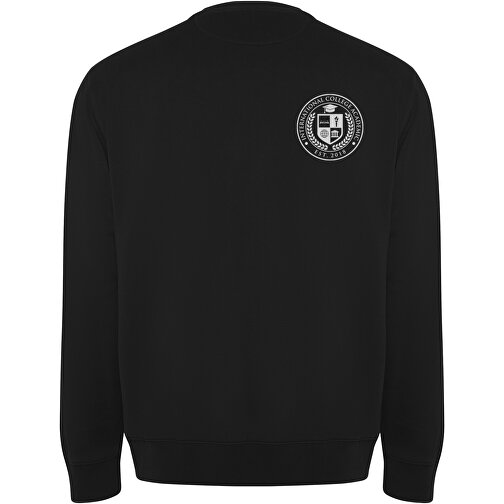 Batian Sweatshirt Mit Rundhalsausschnitt Unisex , schwarz, Strick 60% Bio Baumwolle, 40% Recyceltes Polyester, 300 g/m2, 3XL, , Bild 2