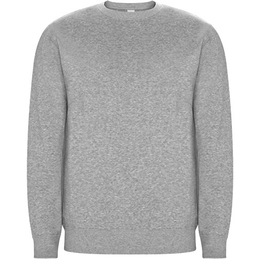 Batian Sweatshirt Mit Rundhalsausschnitt Unisex , marl grey, Strick 60% Bio Baumwolle, 31% Recyceltes Polyester, 9% Viskose, 300 g/m2, 3XL, , Bild 1
