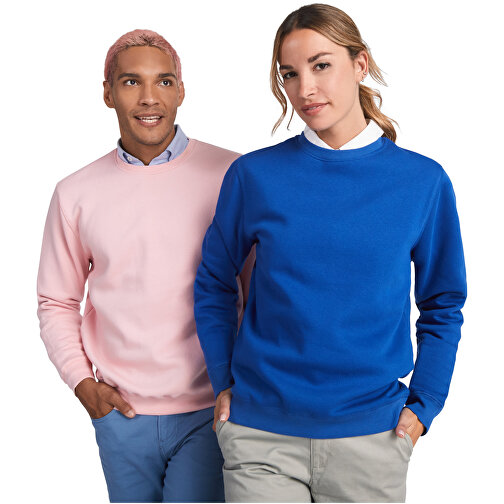 Batian Sweatshirt Mit Rundhalsausschnitt Unisex , navy blue, Strick 60% Bio Baumwolle, 40% Recyceltes Polyester, 300 g/m2, 3XL, , Bild 5