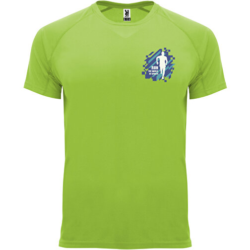 Bahrain Sport T-Shirt Für Herren , lime / green lime, Interlock Strick 100% Polyester, 135 g/m2, 2XL, , Bild 2