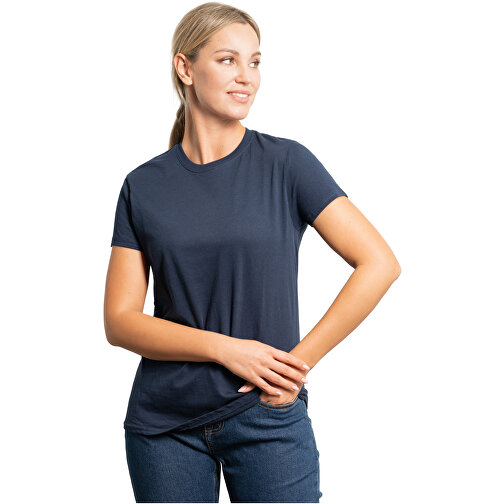 Atomic T-Shirt Unisex , marl grey, Single jersey Strick 85% Baumwolle, 15% Viskose, 150 g/m2, M, , Bild 3