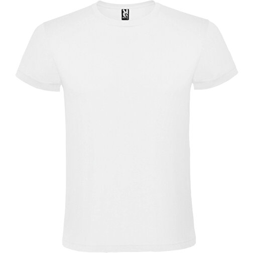 Atomic T-Shirt Unisex , weiß, Single jersey Strick 100% Baumwolle, 150 g/m2, 5XL, , Bild 1