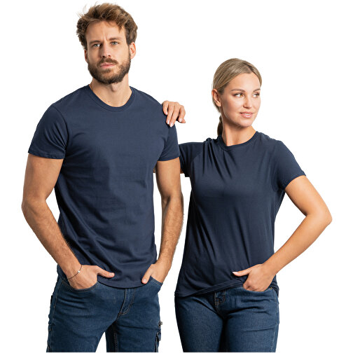 Atomic T-Shirt Unisex , navy blue, Single jersey Strick 100% Baumwolle, 150 g/m2, 2XL, , Bild 4