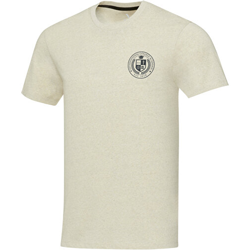 Avalite T-Shirt Aus Recyceltem Material Unisex , oatmeal, Single jersey Strick 50% Recyclingbaumwolle, 50% Recyceltes Polyester, 160 g/m2, L, , Bild 2