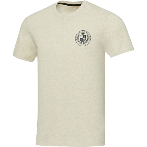 Avalite T-Shirt Aus Recyceltem Material Unisex , oatmeal, Single jersey Strick 50% Recyclingbaumwolle, 50% Recyceltes Polyester, 160 g/m2, S, , Bild 2