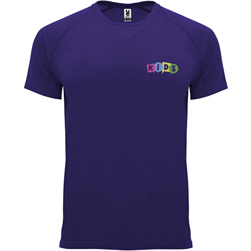Bahrain Sport T-Shirt Für Kinder , mauve, Interlock Strick 100% Polyester, 135 g/m2, 12, , Bild 2