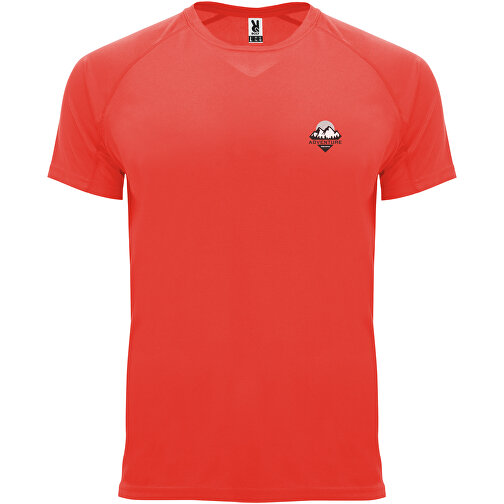 Bahrain Sport T-Shirt Für Kinder , fluor coral, Interlock Strick 100% Polyester, 135 g/m2, 12, , Bild 2