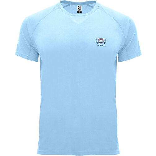 Bahrain Sport T-Shirt Für Kinder , himmelblau, Interlock Strick 100% Polyester, 135 g/m2, 4, , Bild 2