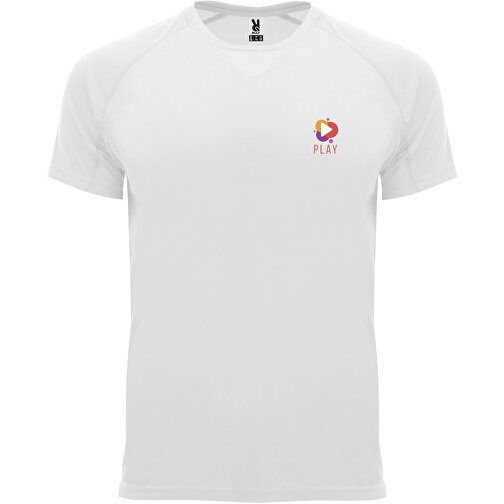 Bahrain Sport T-Shirt Für Kinder , weiß, Interlock Strick 100% Polyester, 135 g/m2, 8, , Bild 2