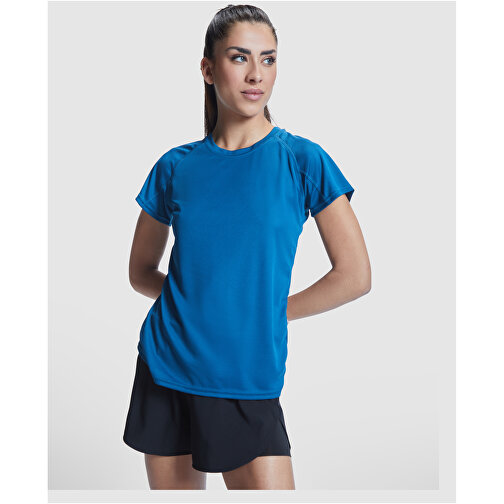 Bahrain Sport T-Shirt Für Damen , moonlight blue, Interlock Strick 100% Polyester, 135 g/m2, L, , Bild 3