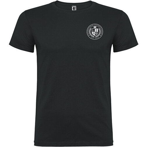 Beagle T-Shirt Für Herren , dark lead, Single jersey Strick 100% Baumwolle, 155 g/m2, XL, , Bild 2