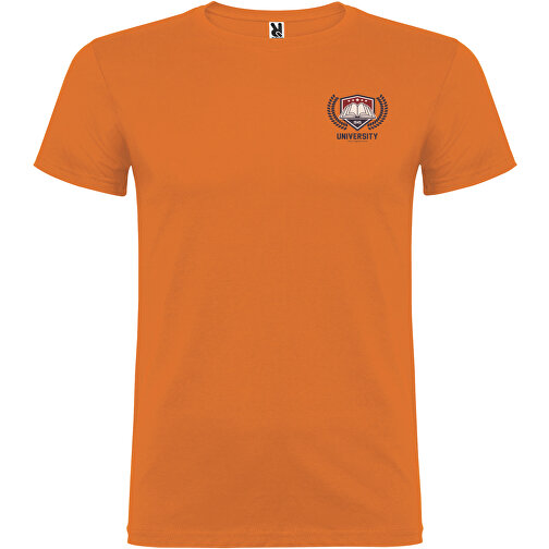 Beagle T-Shirt Für Herren , orange, Single jersey Strick 100% Baumwolle, 155 g/m2, 3XL, , Bild 2