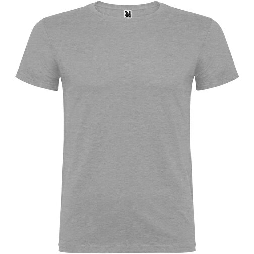 Beagle T-Shirt Für Herren , marl grey, Single jersey Strick 85% Baumwolle, 15% Viskose, 155 g/m2, S, , Bild 1
