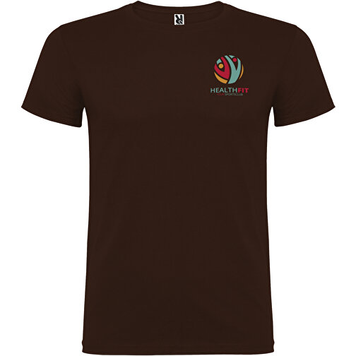 Beagle T-Shirt Für Herren , chocolat, Single jersey Strick 100% Baumwolle, 155 g/m2, XL, , Bild 2