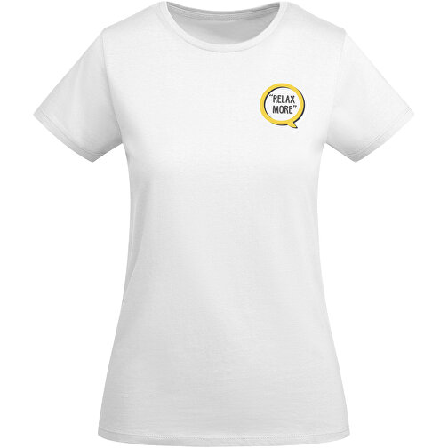 Breda T-Shirt Für Damen , weiß, Single jersey Strick 100% Bio Baumwolle, 175 g/m2, XL, , Bild 2