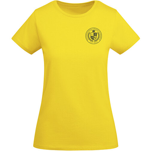 Breda T-Shirt Für Damen , gelb, Single jersey Strick 100% Bio Baumwolle, 175 g/m2, XL, , Bild 2