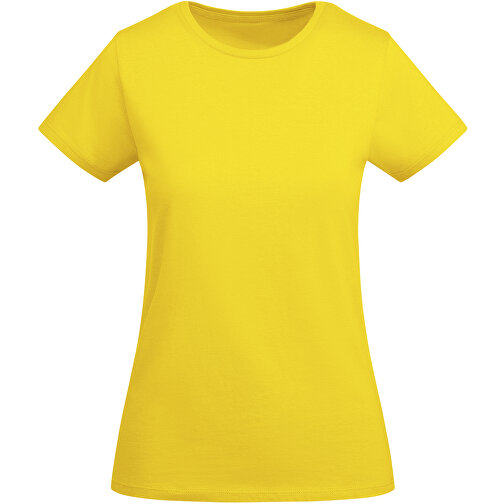 Breda T-Shirt Für Damen , gelb, Single jersey Strick 100% Bio Baumwolle, 175 g/m2, M, , Bild 1