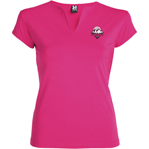 Belice T-Shirt Für Damen , rossette, Single jersey Strick 94% Baumwolle, 6% Elastan, 200 g/m2, M, , Bild 2