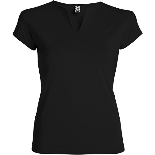 Belice T-Shirt Für Damen , schwarz, Single jersey Strick 94% Baumwolle, 6% Elastan, 200 g/m2, XL, , Bild 1