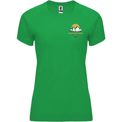 Bahrain Sport T-Shirt Für Damen , green fern, Interlock Strick 100% Polyester, 135 g/m2, L, , Bild 2