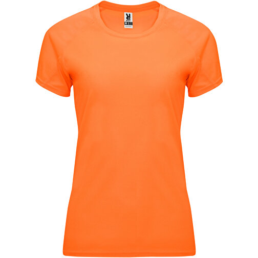 Bahrain Sport T-Shirt Für Damen , fluor orange, Interlock Strick 100% Polyester, 135 g/m2, 2XL, , Bild 1