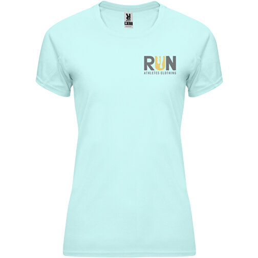 Bahrain Sport T-Shirt Für Damen , mintgrün, Interlock Strick 100% Polyester, 135 g/m2, 2XL, , Bild 2