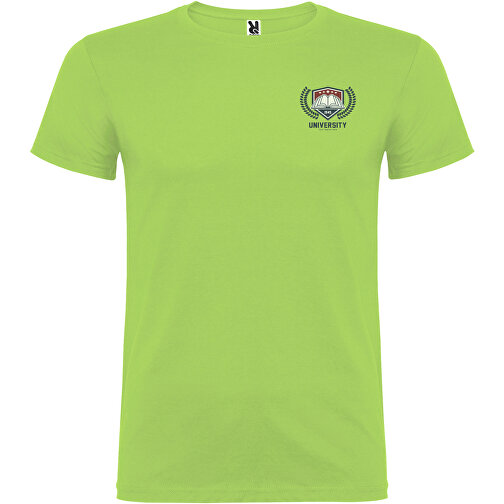 Beagle T-Shirt Für Herren , oasis green, Single jersey Strick 100% Baumwolle, 155 g/m2, 2XL, , Bild 2