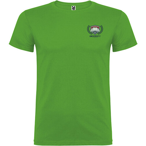Beagle T-Shirt Für Herren , grass green, Single jersey Strick 100% Baumwolle, 155 g/m2, 2XL, , Bild 2