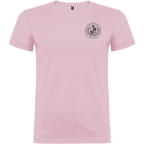 Beagle T-Shirt Für Herren , hellrosa, Single jersey Strick 100% Baumwolle, 155 g/m2, 3XL, , Bild 2