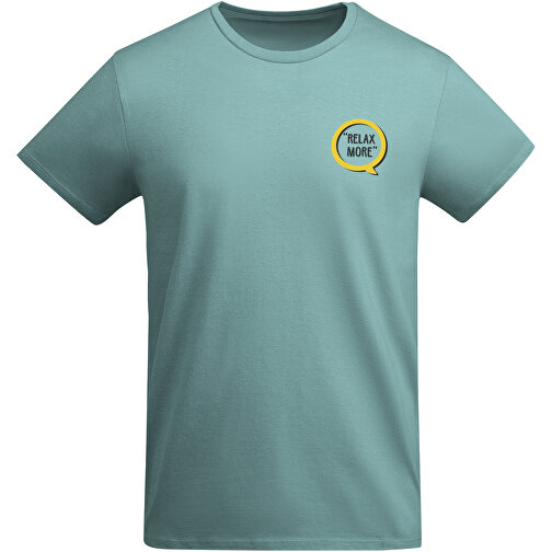 Breda T-Shirt Für Herren , dusty blue, Single jersey Strick 100% Bio Baumwolle, 175 g/m2, 3XL, , Bild 2
