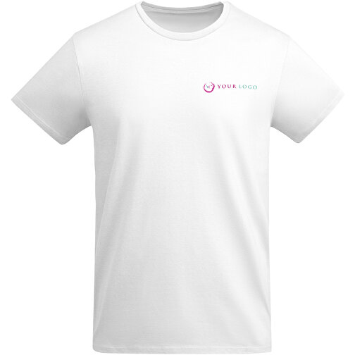 Breda T-Shirt Für Kinder , weiss, Single jersey Strick 100% Bio Baumwolle, 175 g/m2, 3/4, , Bild 2