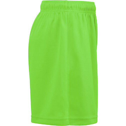 THC MATCH KIDS. Sport-Shorts Für Kinder , limette, Recyceltes Polyester, 4, , Bild 3