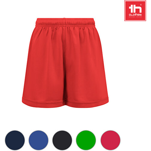 THC MATCH KIDS. Sport-Shorts Für Kinder , limette, Recyceltes Polyester, 10, , Bild 4