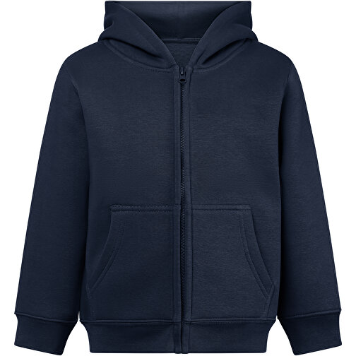 THC AMSTERDAM KIDS. Kinderjacken , dunkelblau, Amerikanisches Fleece, recyceltes Polyester, 4, , Bild 1