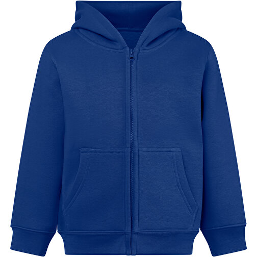 THC AMSTERDAM KIDS. Kinderjacken , königsblau, Amerikanisches Fleece, recyceltes Polyester, 10, , Bild 1