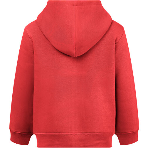 THC AMSTERDAM KIDS. Kinderjacken , rot, Amerikanisches Fleece, recyceltes Polyester, 12, , Bild 2