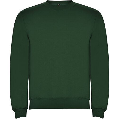 Clasica Sweatshirt Mit Rundhalsausschnitt Unisex , dunkelgrün, Strick 50% Baumwolle, 50% Polyester, 280 g/m2, L, , Bild 1