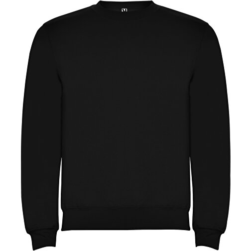 Clasica Sweatshirt Mit Rundhalsausschnitt Unisex , schwarz, Strick 50% Baumwolle, 50% Polyester, 280 g/m2, 2XL, , Bild 1